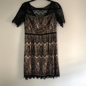 Nine West lace shear dress